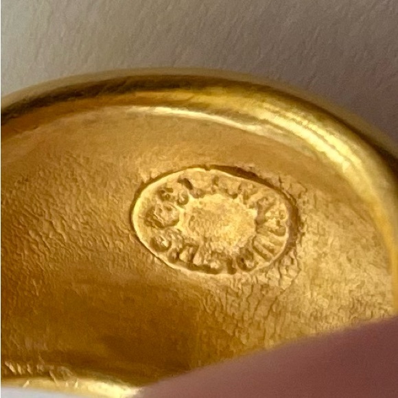 Clara Kasavina NYC 14k Gold Plated Earrings - Picture 13 of 16